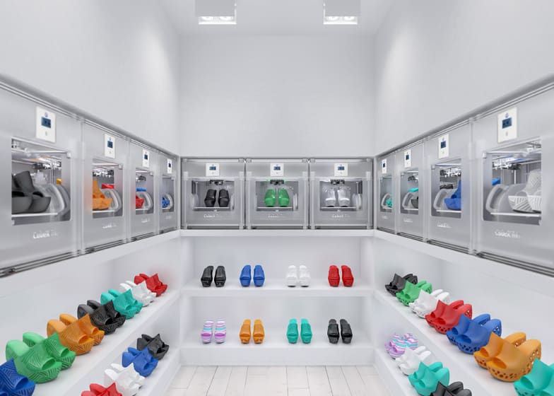 3D printed showroom
