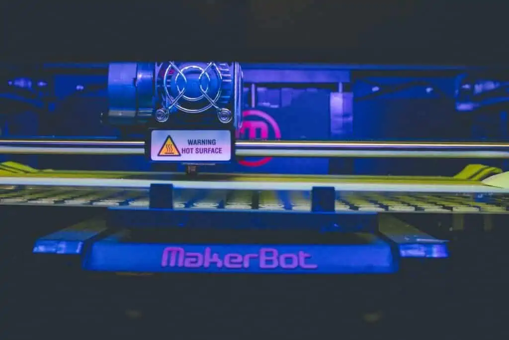 imprimiendo ABS en la Makerbot